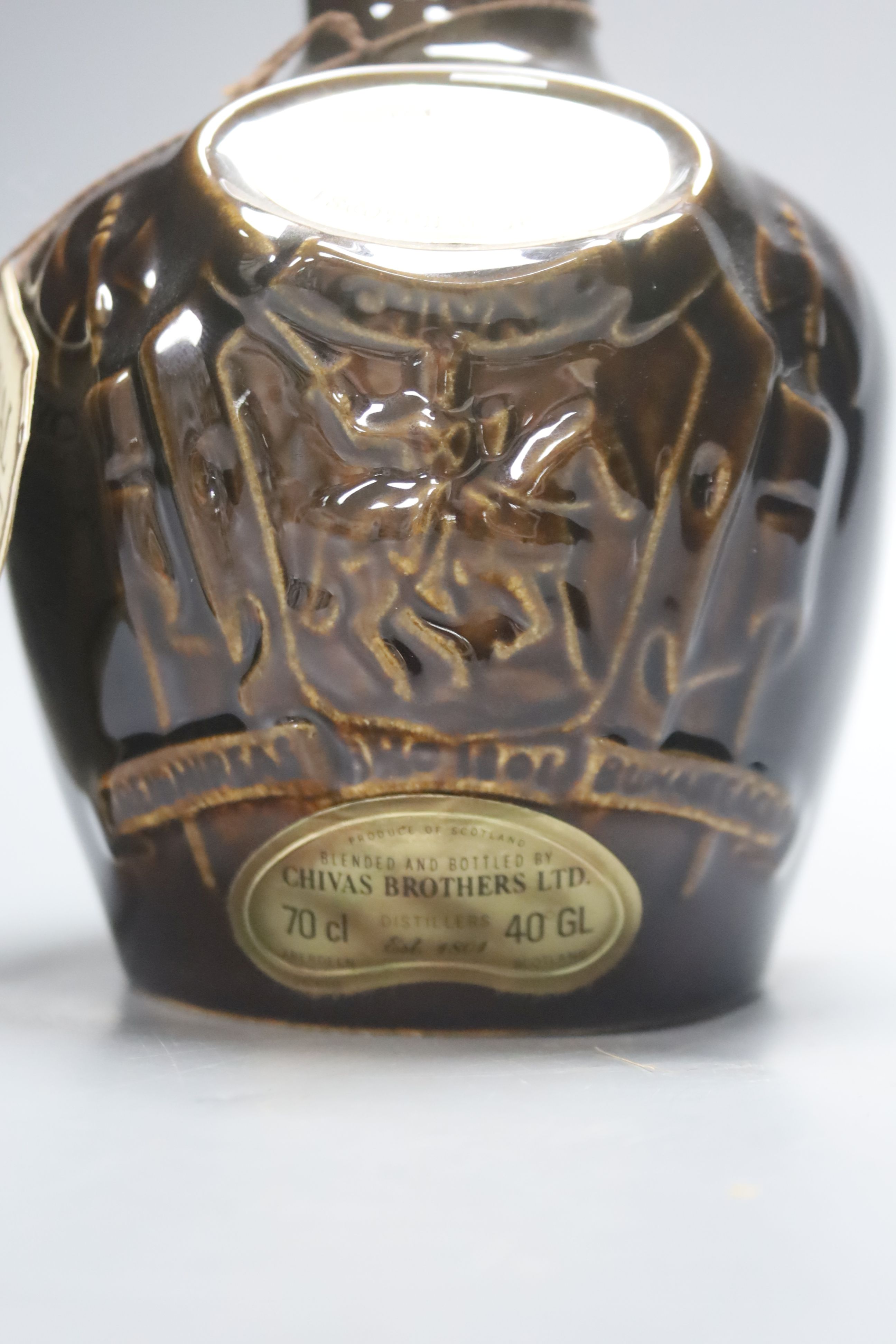 One bottle of Chivas Brothers Ltd. Royal Salute 21 Years Old Blended Scotch Whisky.